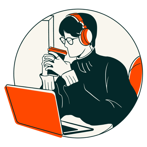 Morning Productivity_Linear_llustrations_Characters